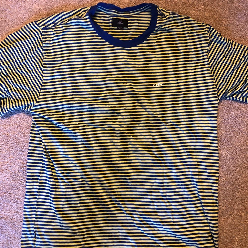Obey Striped T-shirt